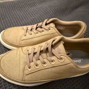 Allbirds Tan Canvas Sneakers